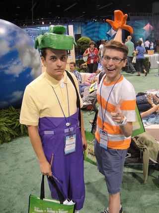 Illustration for article titled Disney Cosplayers Get Creative at D23 Expo